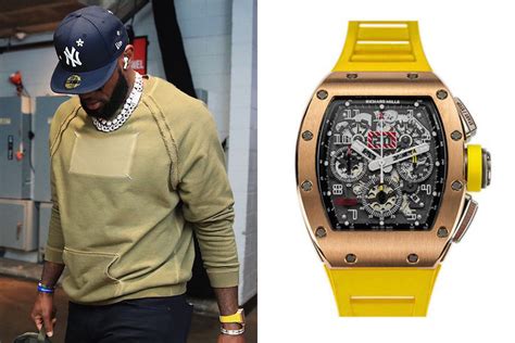 lebron james richard mille watch|Richard Mille watches.